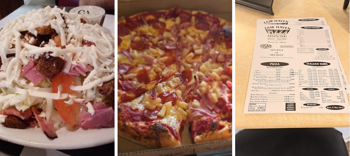 Fair Haven Pizza House & Subs Menu